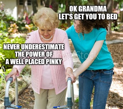 Okay Grandma Meme Template